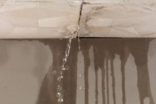 Professional Flood Damage Cleanup technician working in Lynchburg, MS